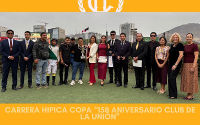 Carrera Hípica «158 Aniversario Club de la Unión»